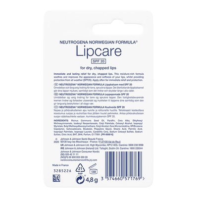 Neutrogena Norwegian Formula Lipcare SPF20 – 4.8gm_img_1
