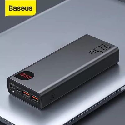 Baseus Adaman 20000mAh 22.5W Metal Power Bank with Digital Display ? Black_img_0