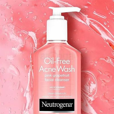 Neutrogena Oil Free Acne Wash Pink Grapefruit Facial Cleanser – 177ml_img_1