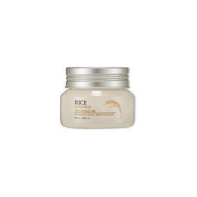 The Face Shop Rice & Ceramide Moisturizing Cream 50ml | Korean Cosmetic Product | Price in BD_img_0