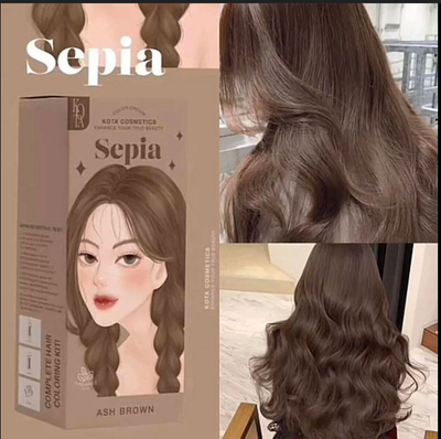 Kota Cosmetics Hair Color Cream sepia_img_0