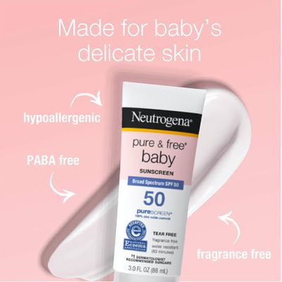 Neutrogena Pure And Free Baby Sunscreen Broad Spectrum SPF50 – 88ml_img_1
