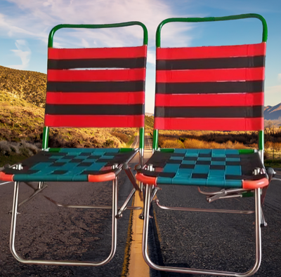 Folding steel chair - ভাঁজ করা স্টিলের চেয়ার_img_1