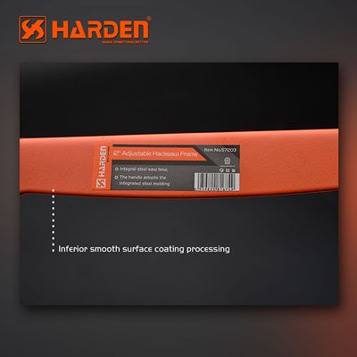 HARDEN Adjustable Hacksaw Frame (10"-12"); Professional Adjustable Hacksaw frame \w Blade; 610703_img_2