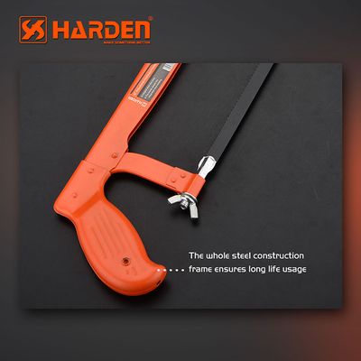 HARDEN Adjustable Hacksaw Frame (10"-12"); Professional Adjustable Hacksaw frame \w Blade; 610703_img_3