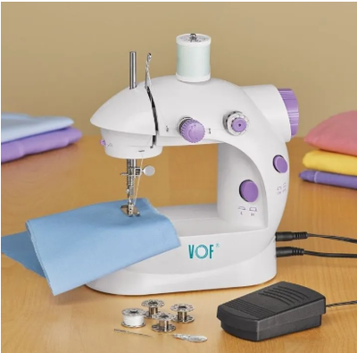 Dual Speed Portable Mini Electric Pedal Sewing Machine_img_0