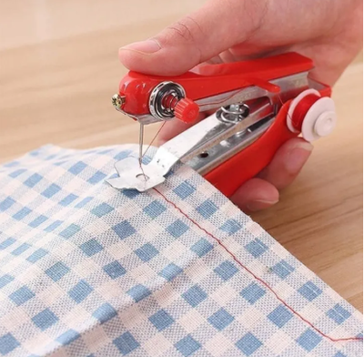 Sewing Machine, Portable Mini Handheld Stitching Machine, Mini Sewing Machine Automatic Feeding DIY Hand Sewing Machine for Beginners | Easy to Use and Fast Stitch_img_4