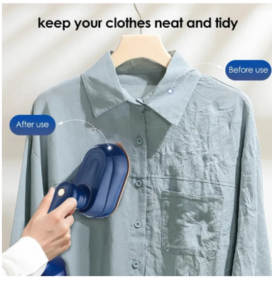 Portable Vertical Steam Iron Garment Steamer For Clothes Dry and Wet Handheld Travel Iron with Steam Generator Manual Machine_img_1