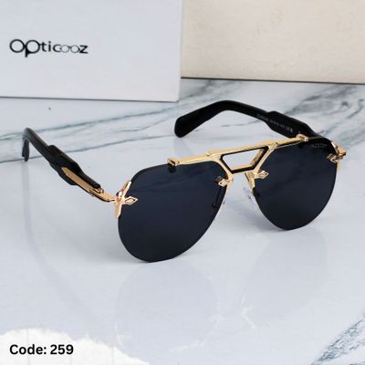 259 Premium Oversize Rimless Sunglass_img_0