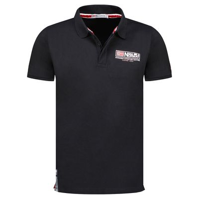 Men - Polo Short Sleeve 100% Cotton BLACK_img_0