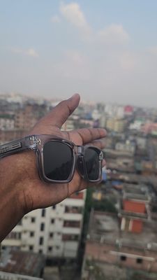 259 Transparent square sunglass_img_1