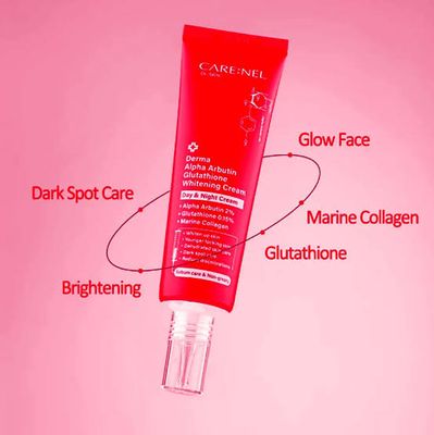 Care:Nel Derma Alpha Arbutin Glutathione Whitening Cream 45ml_img_3