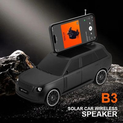 Wireless Speaker Car Speaker KISONLI B3 Car Toy 10W Wireless Bluetooth Speaker With Solar Charging 1200mAH Batter Wireless Speaker_img_0