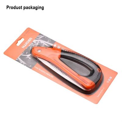 HARDEN 7" Foldable Saw, Soft TPR Handle, High quality fold small hand pruning saw, portable woodworking tree cutting wood for cutting trees; 631301_img_1