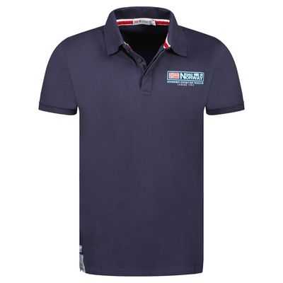 Man - Polo Short Sleeve 100% Cotton MARINE_img_0