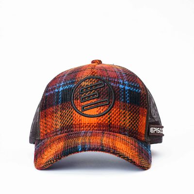 Episodes Retro Flame Corduroy Flannel Cap_img_1
