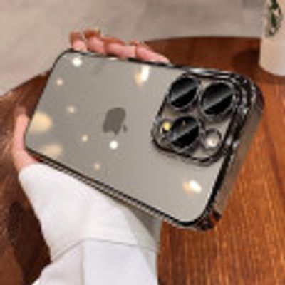 Luxury Plating Crystal Clear Anti Yellow Hard Case_img_1