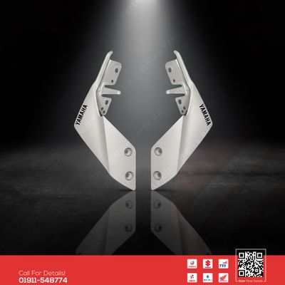 Back Panel (Mat Light Gray) for Yamaha MT15 V1 & MT15 V2 Bike._img_0