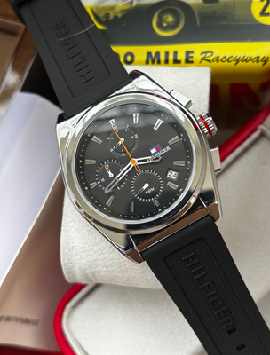 Hilfiger Chrono Belt Silicone Full Black_img_0