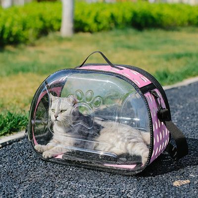 Transparent Cat Carry Bag Capsule_img_0