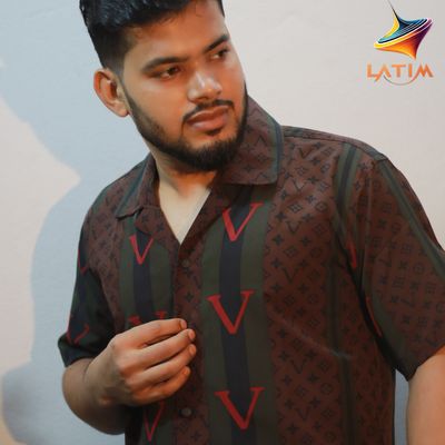 প্রিমিয়াম কোয়ালিটি কিউ বেন্ড কলার ড্রপ সোল্ডার শার্ট।_img_1