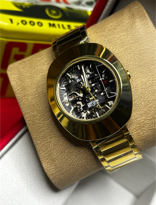 Rado Diaster Chain Gold Black Dial_img_0