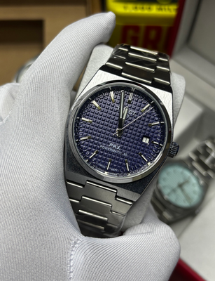 Tissot Prx Automatic Chain Silver Blue Dial_img_0
