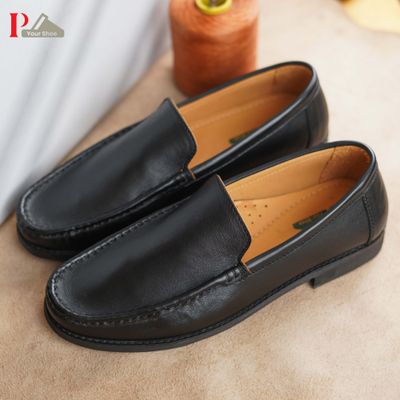Black Handmade Moccasin_img_2
