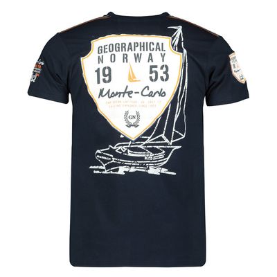 Short-sleeved T-shirt Navy Navy_img_2