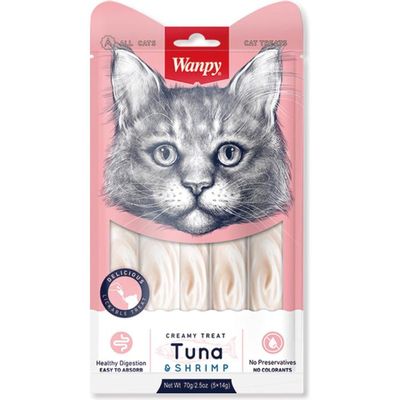 Wanpy Creamy Treat 5pc Pack 70g (5×14g)_img_1