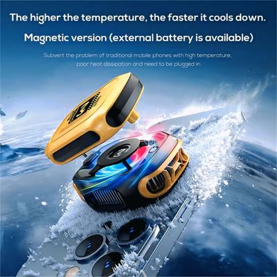 MEMO CX12 Mobile Phone Cooler Radiator with Digital Display and Battery_img_1