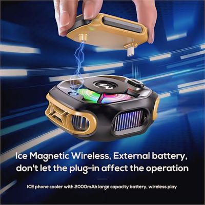 MEMO CX12 Mobile Phone Cooler Radiator with Digital Display and Battery_img_2