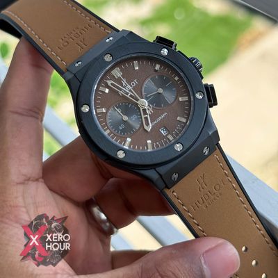 Hublot Classic Fusion Collections Chronograph | Crocodile Leather & Velvet Leather_img_2