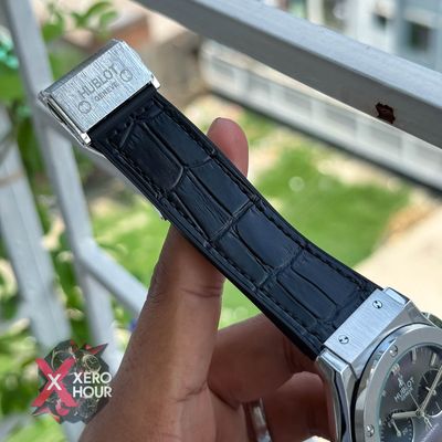 Hublot Classic Fusion Collections Chronograph | Crocodile Leather & Velvet Leather_img_10