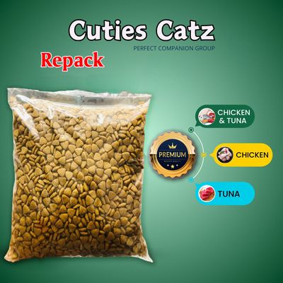 Cuties Catz (Chicken & Tuna) Repacked. 1KG, 500G, 250G_img_0