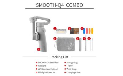 ZHIYUN Smooth Q4 combo Smartphone Gimbal Stabilizer_img_2