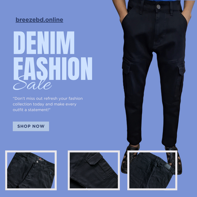 Premium Jeans Cargo (Z Black)_img_0