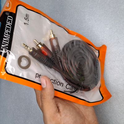 3.5mm to RCA High Quality Audio Cable ( 1.5 Meter)_img_2