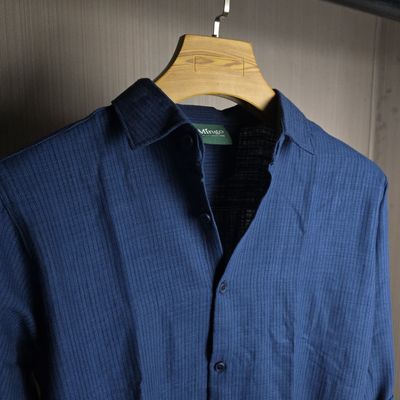 Regal Blue - Full Sleeve Old Money Shirt_img_2