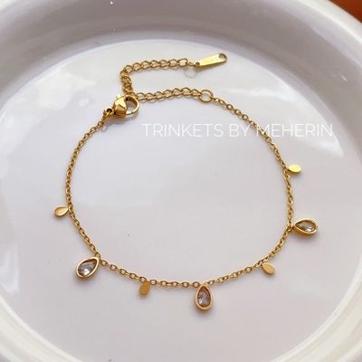 Water drop tassel bracelet_img_0
