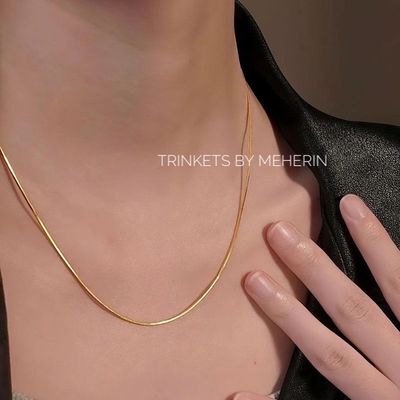 Thin chain 18k gold plated_img_1