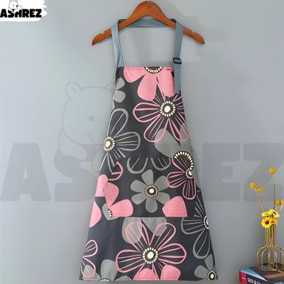 Bengali Blossom Waterproof Kitchen Apron_img_0