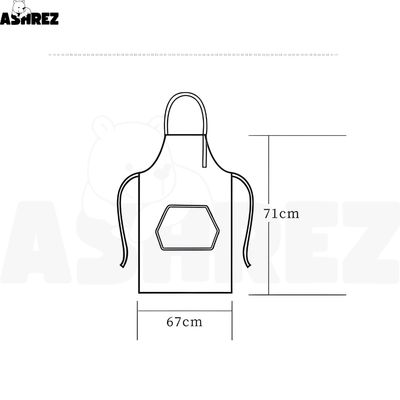 Bengali Blossom Waterproof Kitchen Apron_img_2