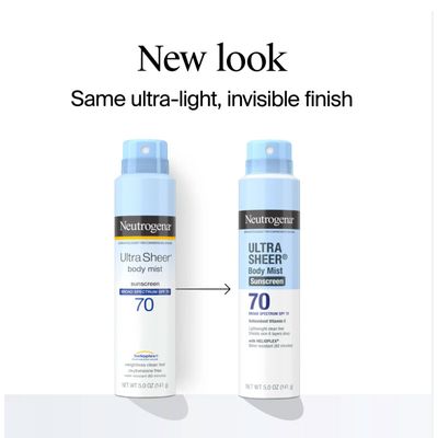 Neutrogena Ultra Sheer Lightweight Sunscreen Spray SPF 70 (141gm)_img_1