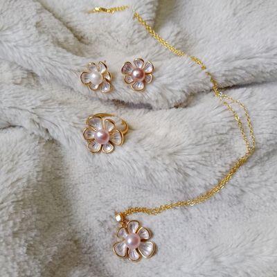 Pearl Pendent Set with S925 Silver Chain_img_0