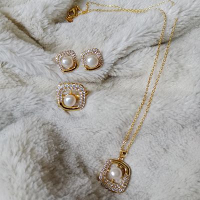 S925 Silver Chain Pendent Set_img_1