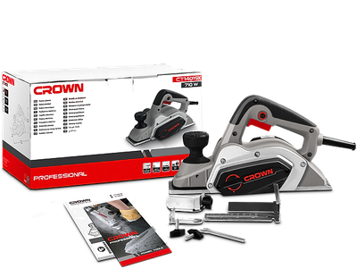 CROWN Professional Power Planer, 710W, 2.5mm, 82mm; Model: CT14019_img_1