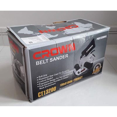 CROWN Professional Belt Sander, 1200W, 100x610mm; Model: CT13200_img_1