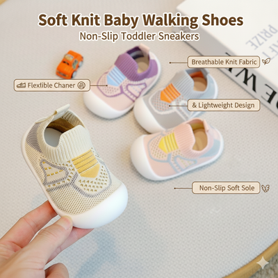 Baby Soft Knit Anti Slip Walking Sneakers (6 to 36 months)_img_12