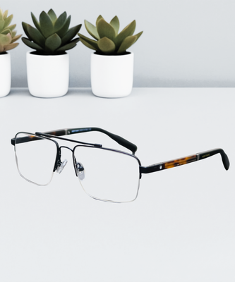 Cartier Stylish Half Rim Eyeglasses